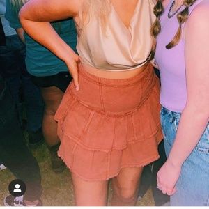 Free People Mini Skirt